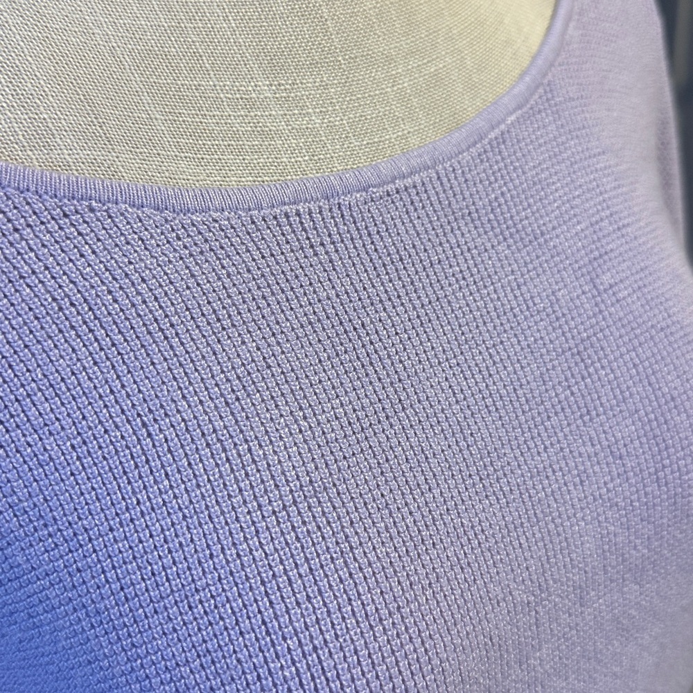 NWT Cyrus Lavender Waffle Knit Sweater - Picture 4 of 6